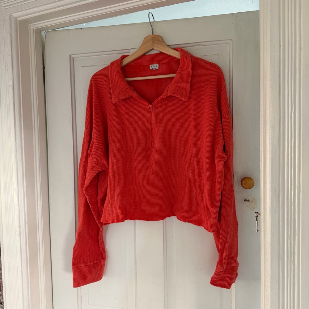 KULE Waffle Half Zip